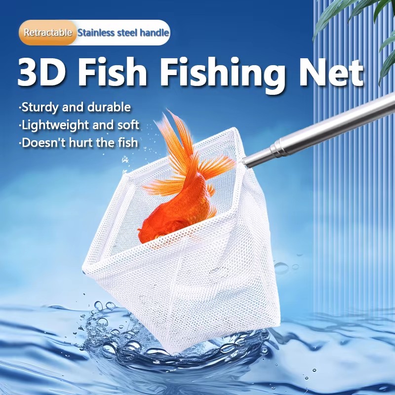Aquarium Fish Net Small - Herramientas de Limpieza para Acuarios, Redes