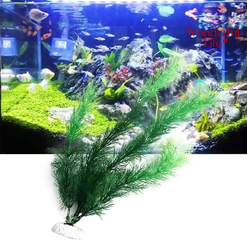Aquarium Fish Quarantine - Plantas de plástico acuáticas de hierba