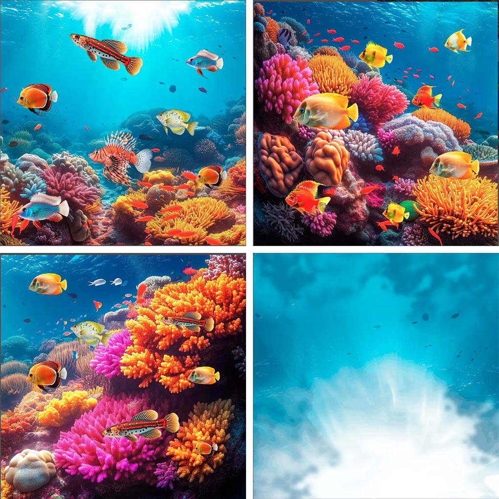 Aquarium Fish Of The World - Mehofond Fondo Fotográfico Submarino, Paisaje Marino,