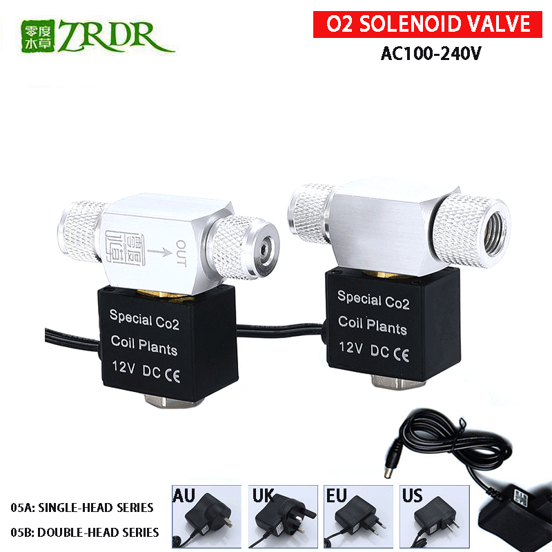 Aquarium Fish Electric - ZRDR acuario Co2 válvula solenoide regulador