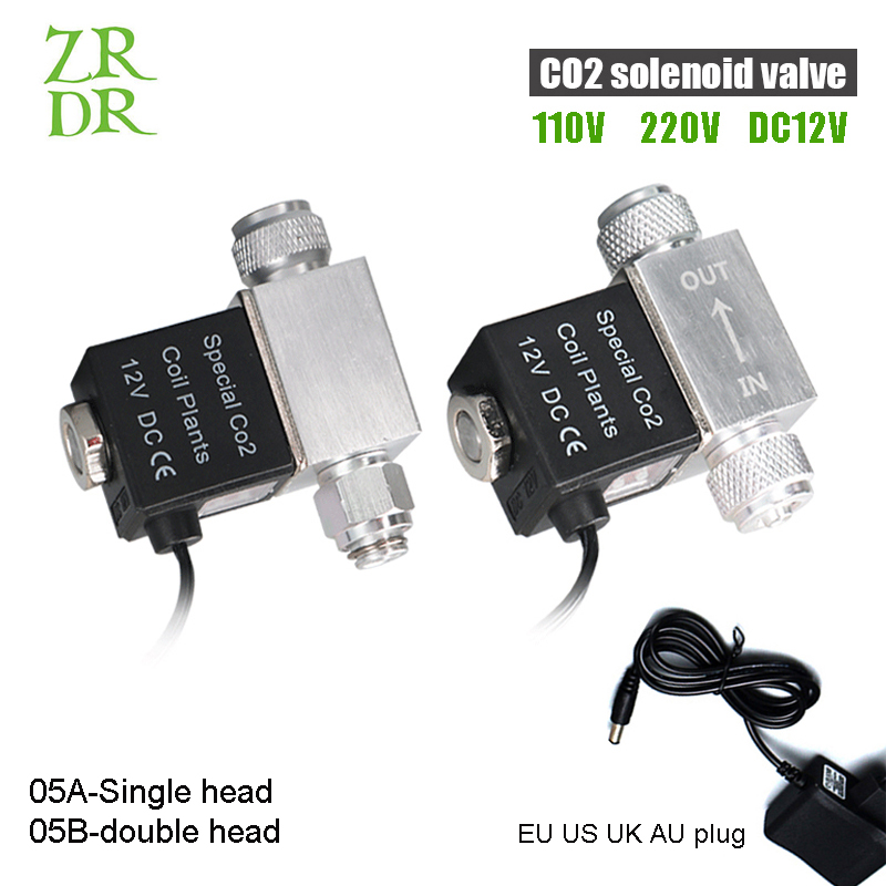 Aquarium Fish Electric - ZRDR acuario Co2 válvula solenoide regulador