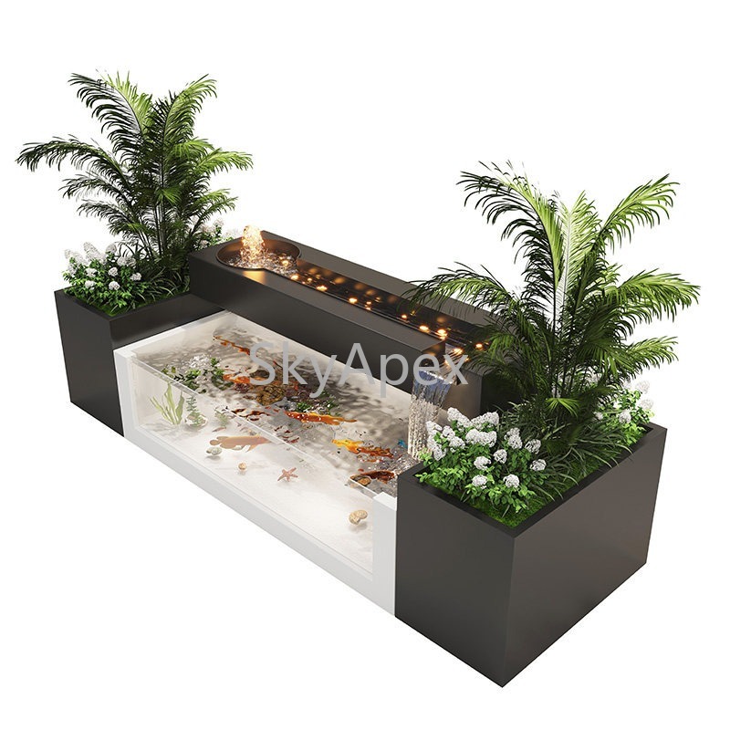 Aquarium Xxl - Estanque de peces de patio con