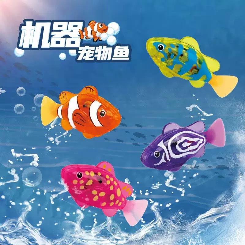 Aquarium Fish Electric - Juguete de Pescado Eléctrico Interactivo de