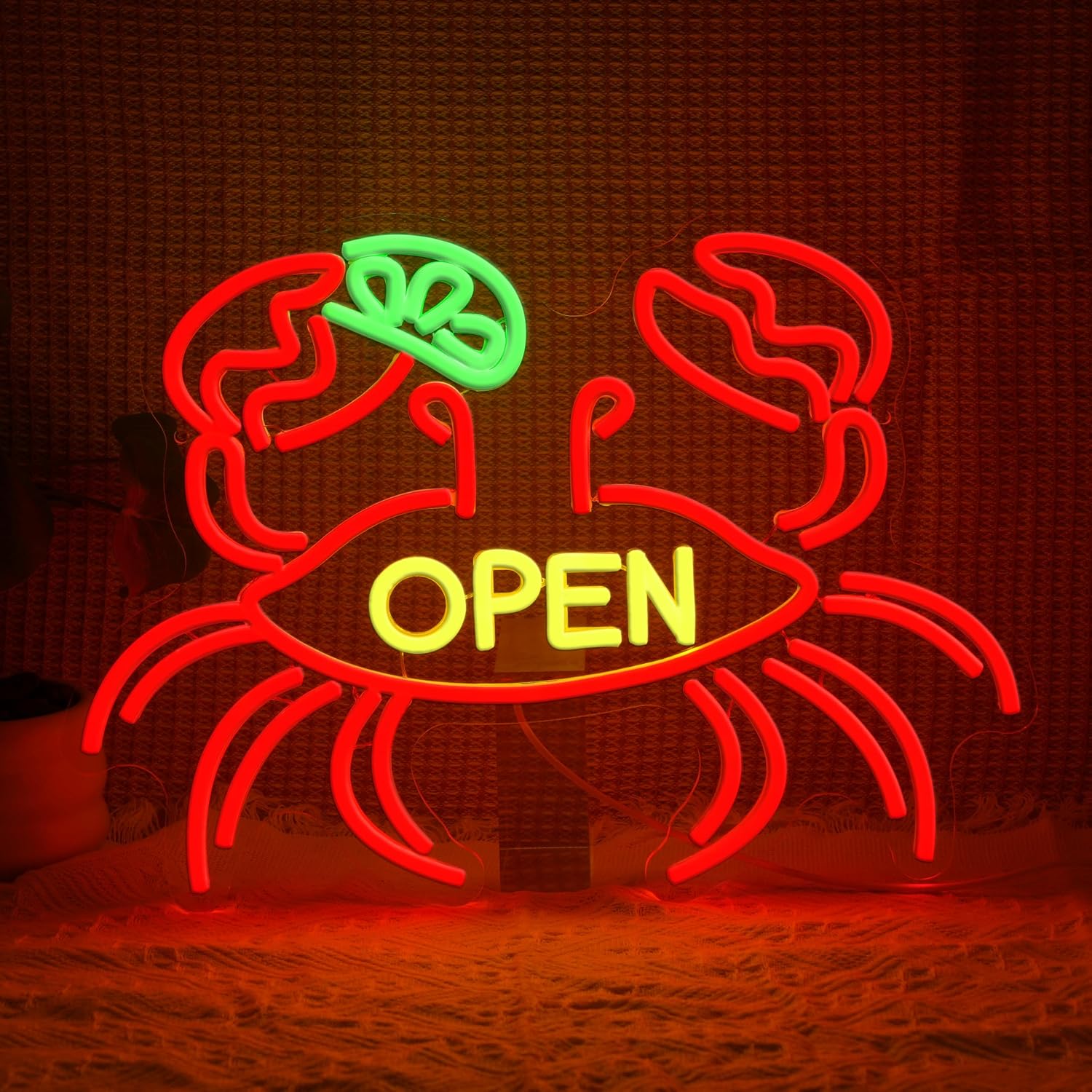 Aquarium Fish Market - Letrero Luminoso LED de Neón con