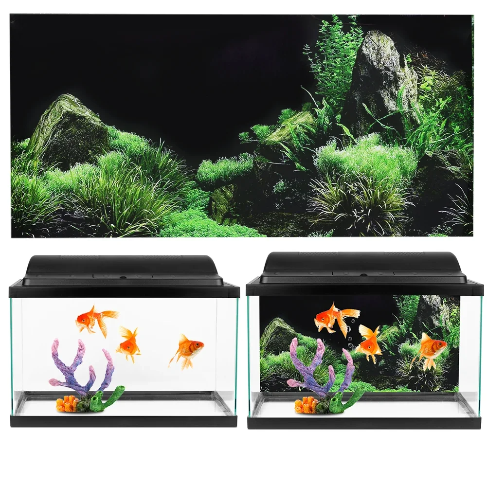 Póster de pegatina 3d para fon - Aquarium Fish Hideout reseña y precio