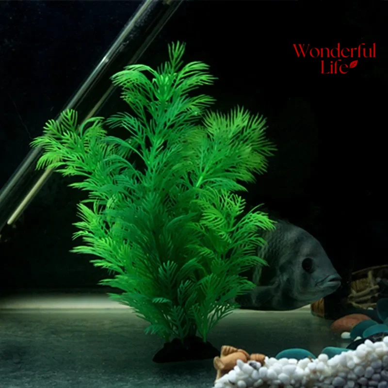 Plantas de plástico acuáticas  - Aquarium Fish Quarantine reseña y precio