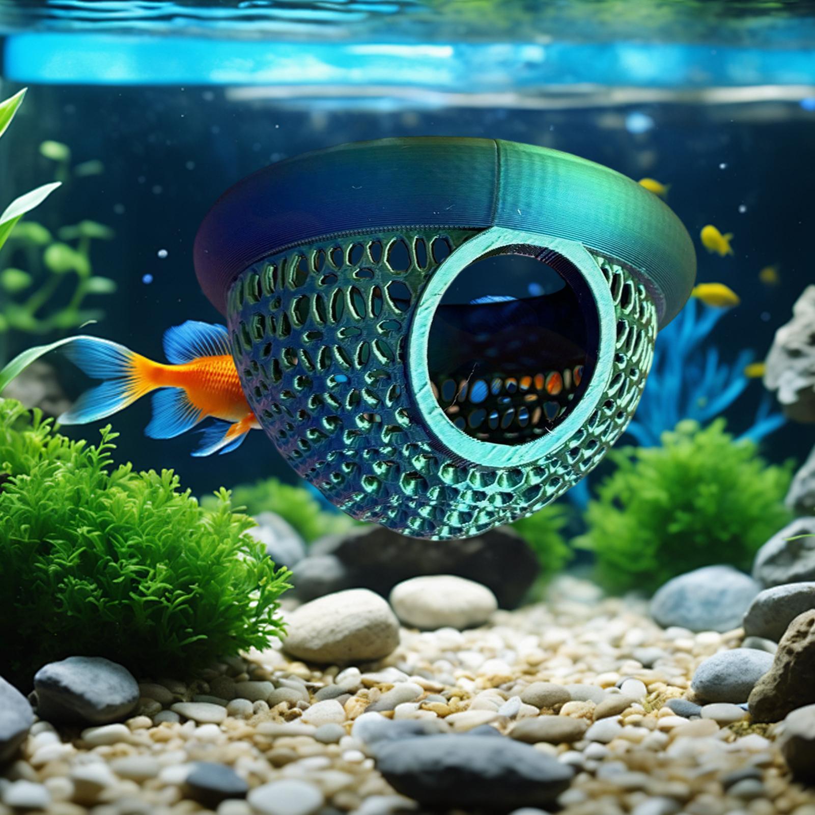 Escondite Flotante para Betta, - Aquarium Fish Hideout reseña y precio