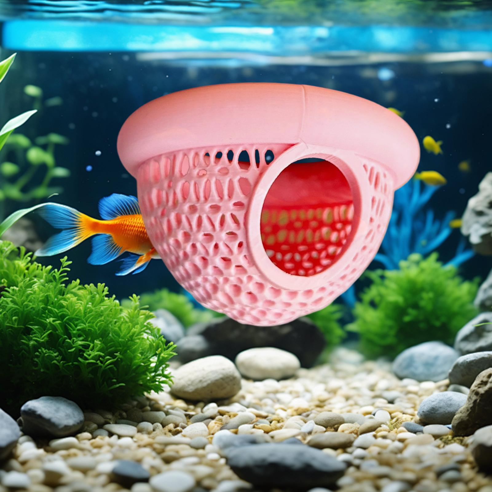 Escondite Flotante para Betta, - Aquarium Fish Hideout reseña y precio