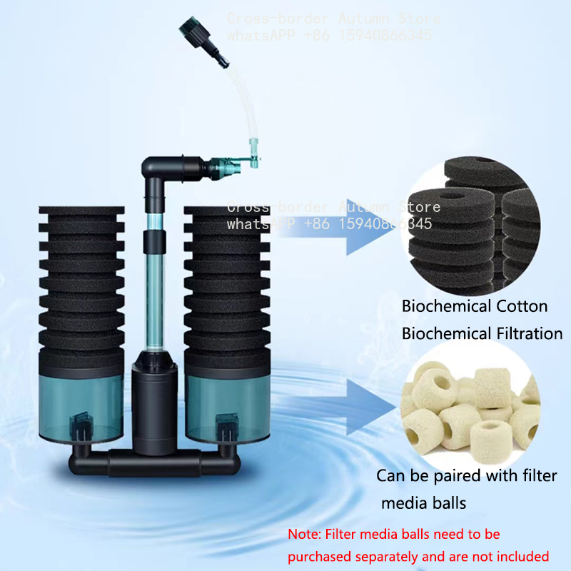 Filtro de acuario USB con bomb - Aquarium Fish Electric reseña y precio