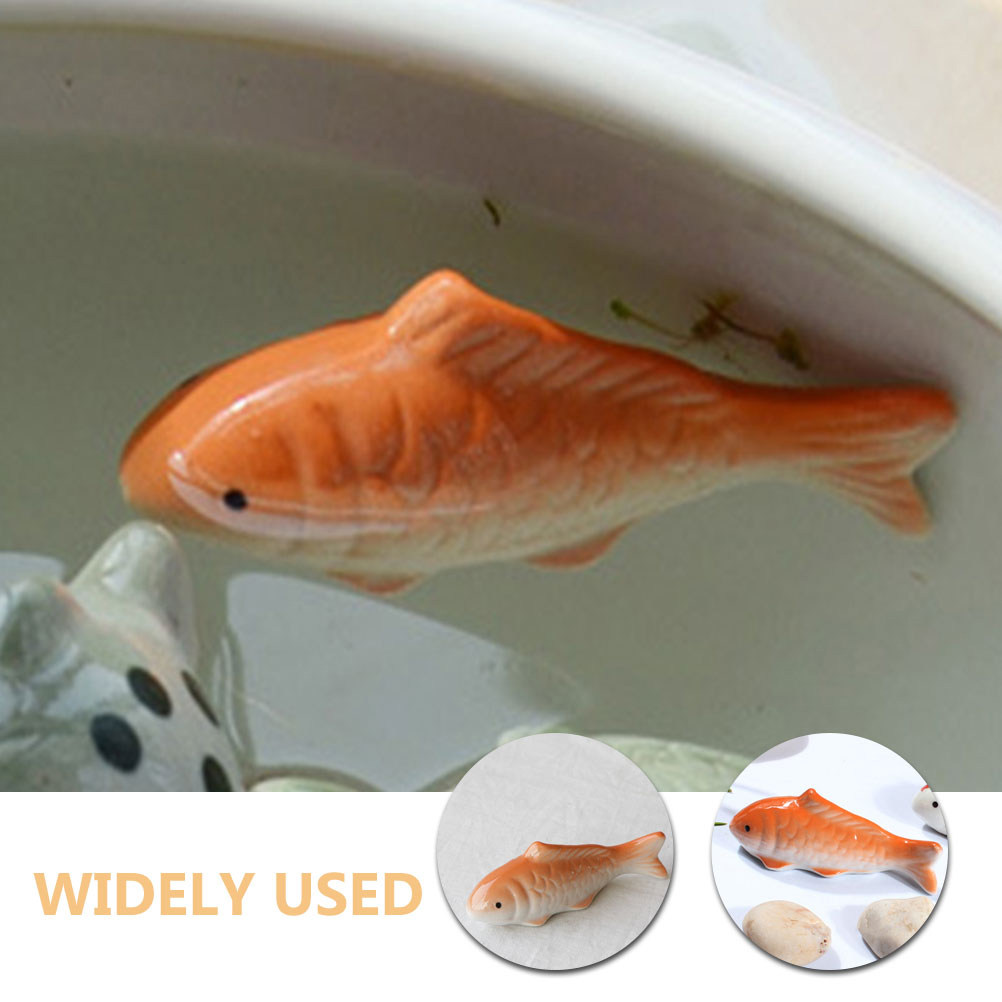 3 piezas de decoración de pece - Aquarium Fish In Pond reseña y precio