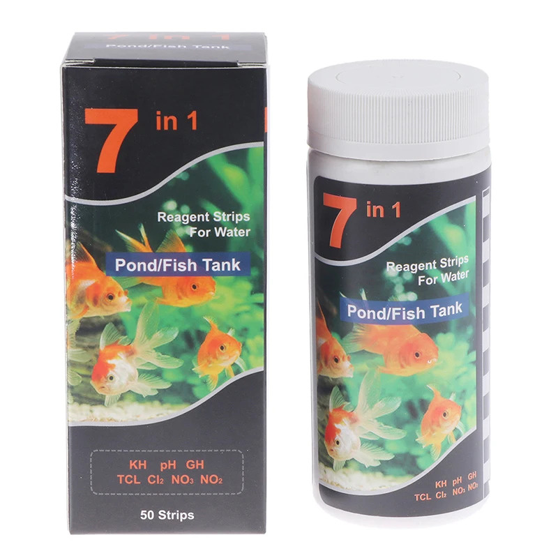 Tira de prueba de PH 7 en 1, k - Aquarium Fish In Pond reseña y precio