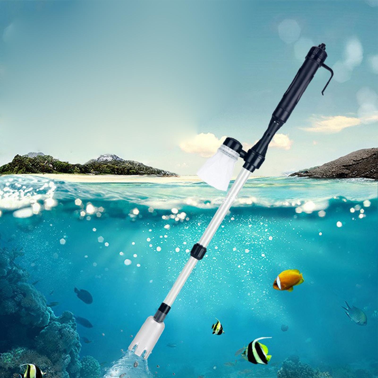 Aspiradora de grava para acuar - Aquarium Fish Electric reseña y precio