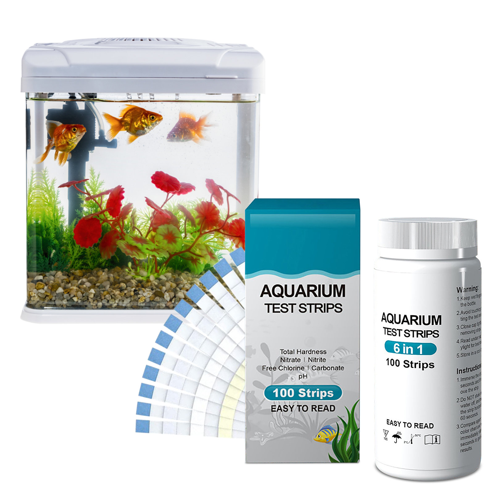 Kit de tiras reactivas de cali - Aquarium Fish In Pond reseña y precio
