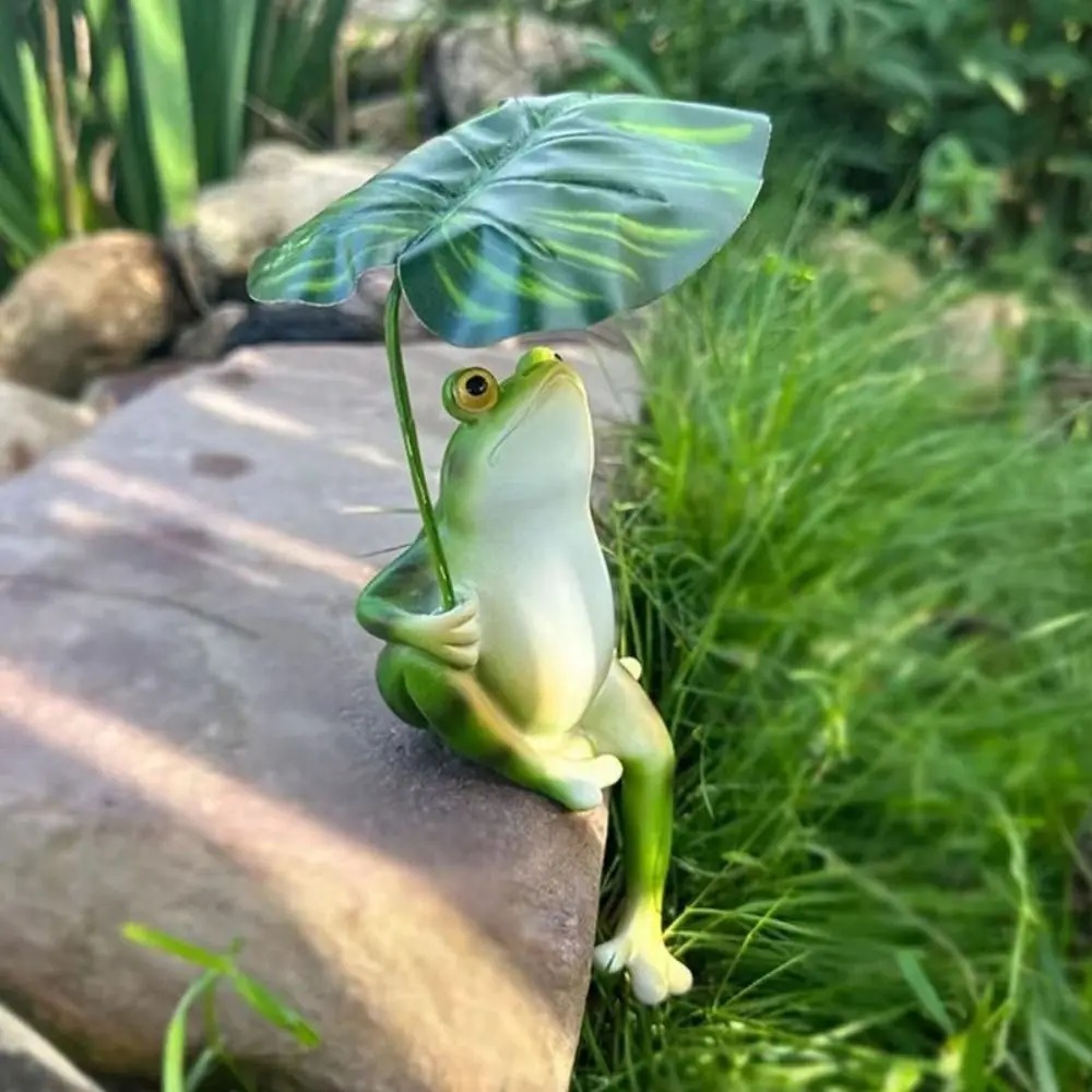 Figura de Rana de Resina de Di - Aquarium Fish Types reseña y precio