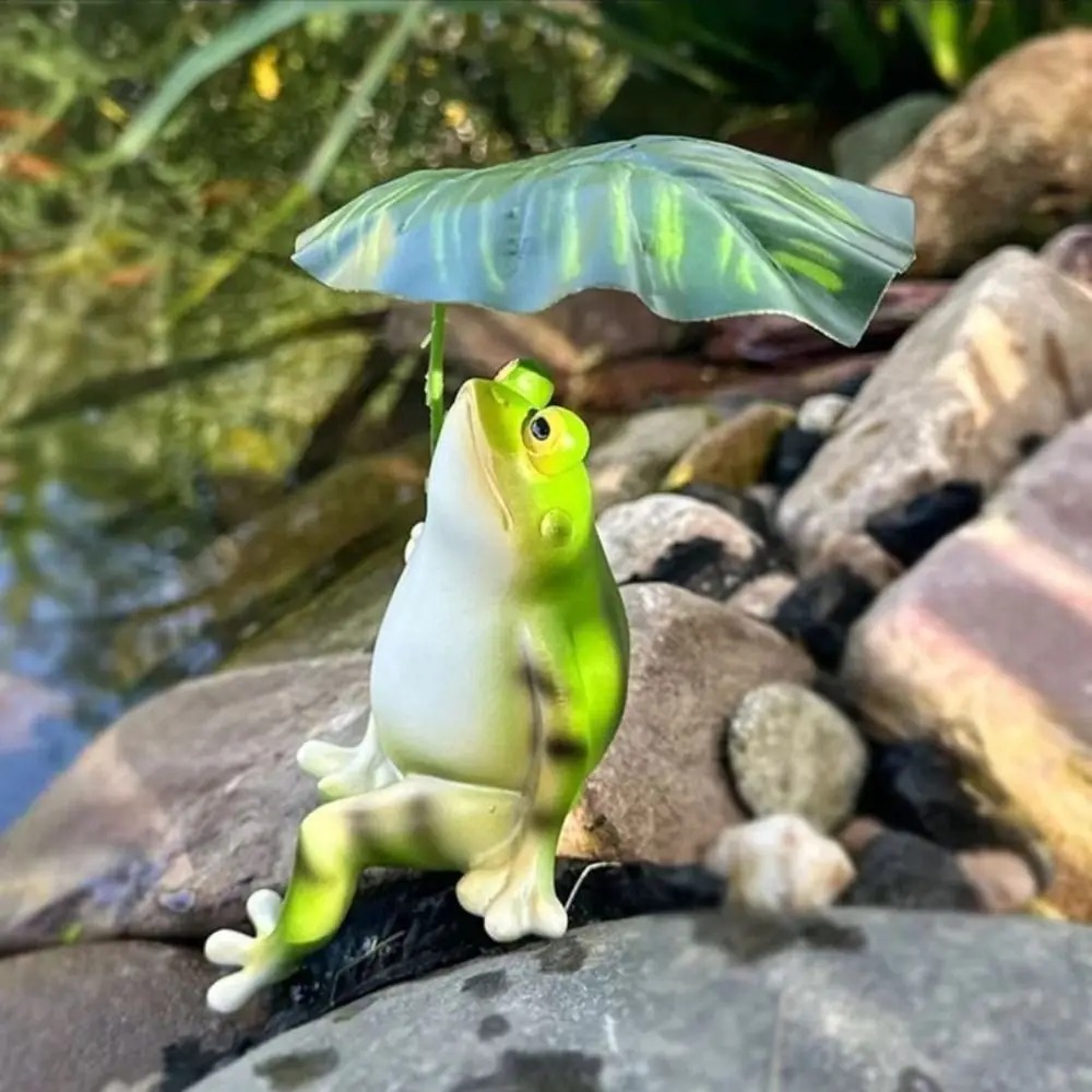 Figura de Rana de Resina de Di - Aquarium Fish Types reseña y precio