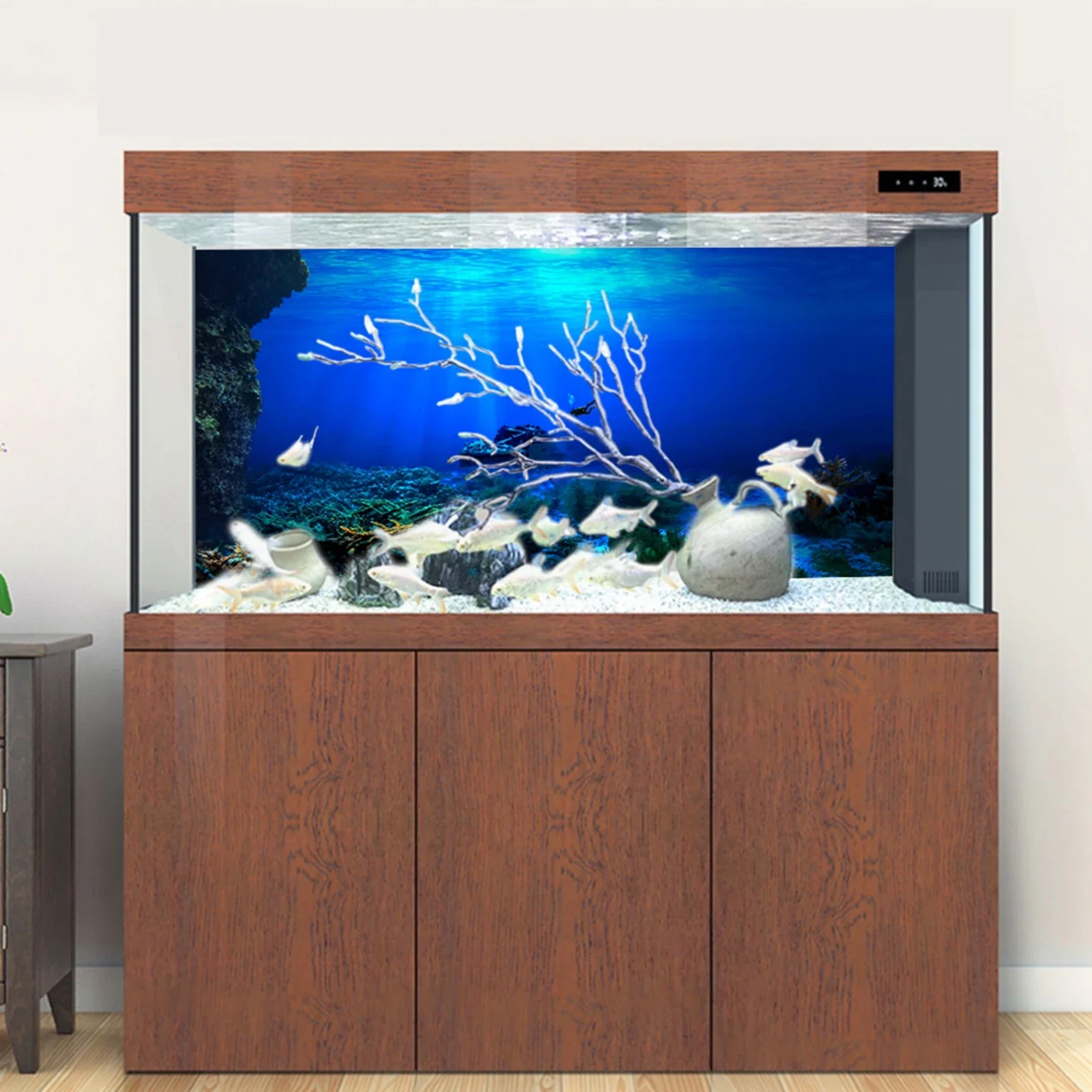 Fondo de acuario de selva trop - Aquarium Fish Of The World reseña y precio