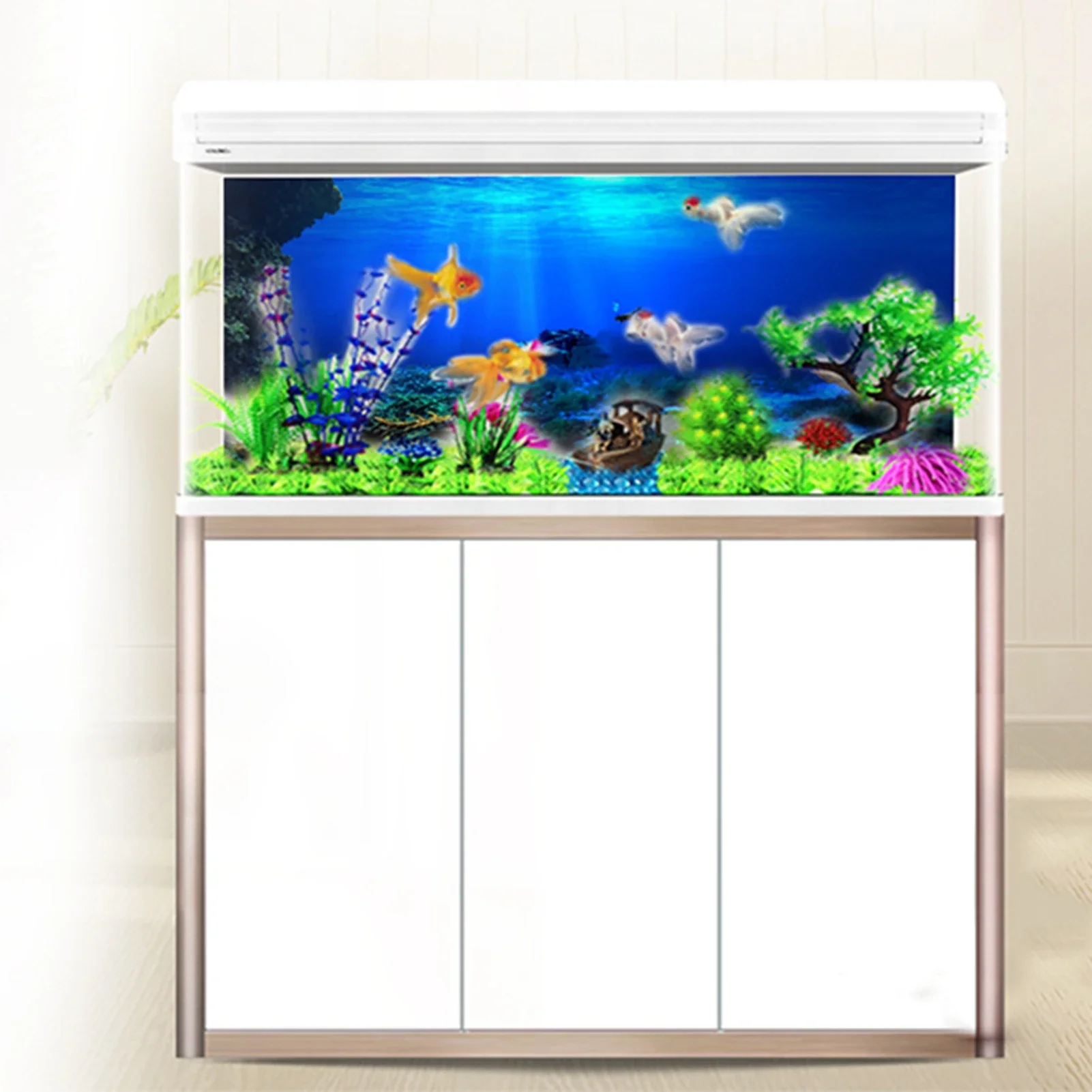 Fondo de acuario de selva trop - Aquarium Fish Of The World reseña y precio