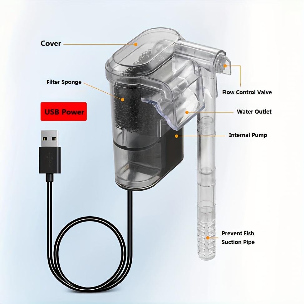 Filtro colgante de pared de 2, - Aquarium Xxl reseña y precio