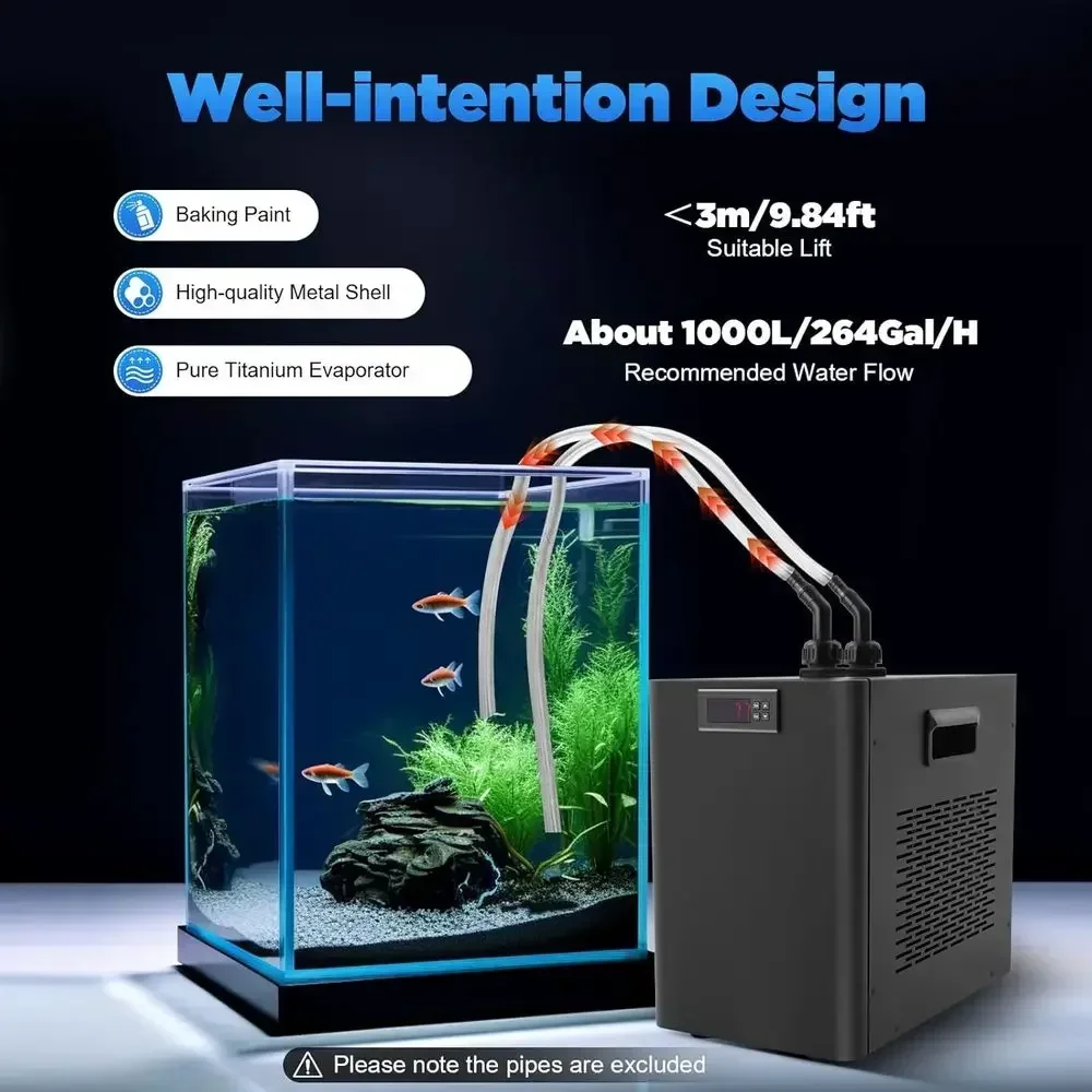 Enfriador de Acuario de 110V c - Aquarium Fish Market reseña y precio