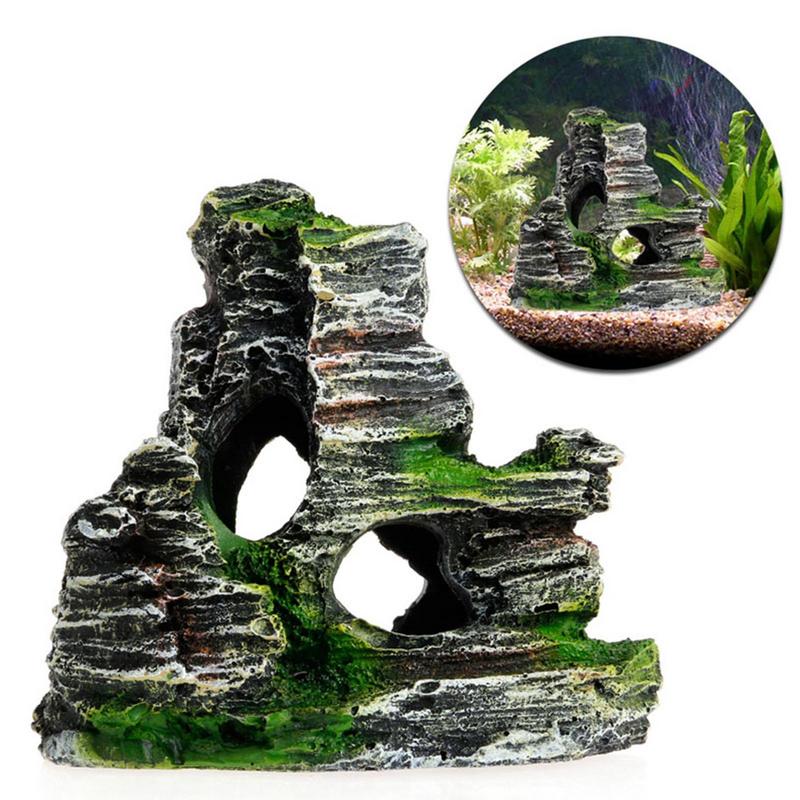 Decoración de piedra arenisca  - Aquarium Fish Hideout reseña y precio