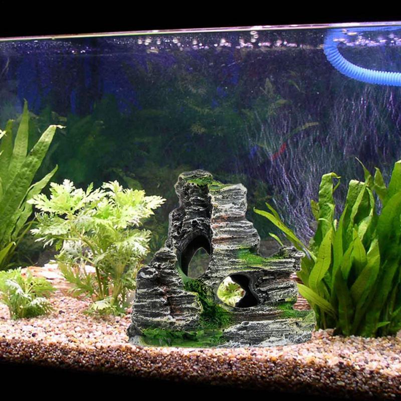 Decoración de piedra arenisca  - Aquarium Fish Hideout reseña y precio